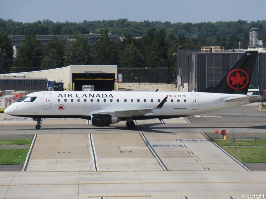 Air Canada Embraer ERJ-175SU (ERJ-170-200SU) (C-FFYG) | Photo 514558