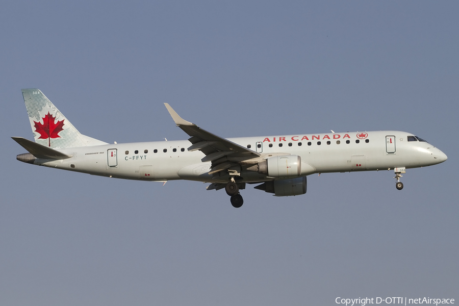 Air Canada Embraer ERJ-190AR (ERJ-190-100IGW) (C-FFYT) | Photo 440701
