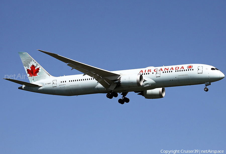 Air Canada Boeing 787-9 Dreamliner (C-FGDT) | Photo 475467