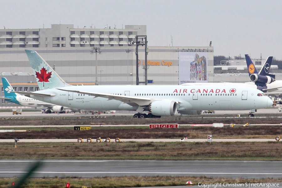 Air Canada Boeing 787-9 Dreamliner (C-FGEI) | Photo 420376