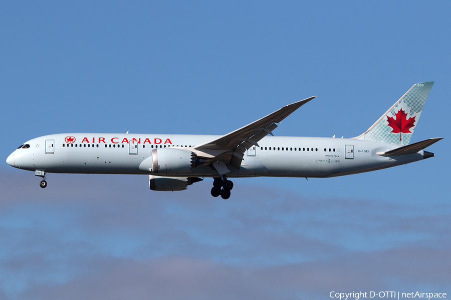 Air Canada Boeing 787-9 Dreamliner (C-FGEI) | Photo 266958