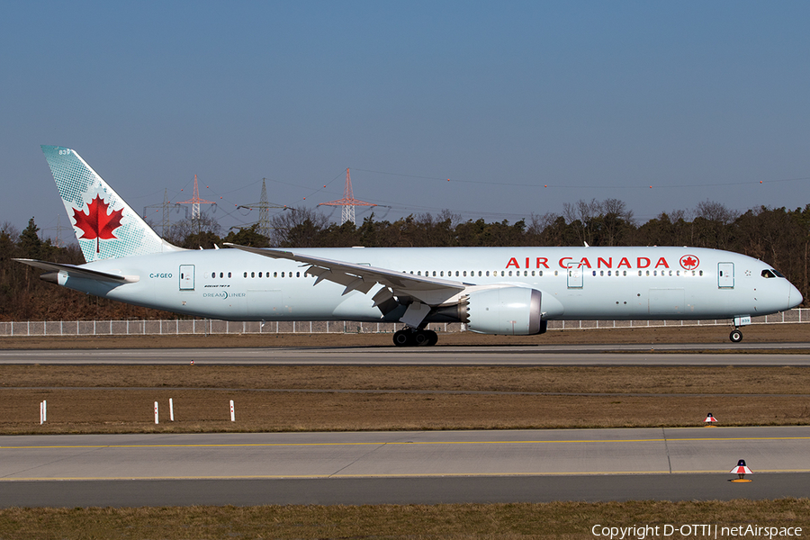 Air Canada Boeing 787-9 Dreamliner (C-FGEO) | Photo 224510