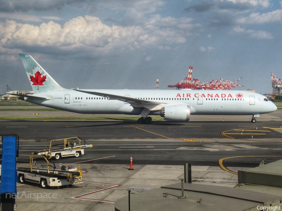 Air Canada Boeing 787-9 Dreamliner (C-FGHZ) | Photo 343274