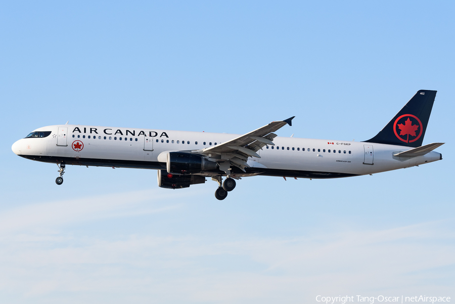 Air Canada Airbus A321-211 (C-FGKP) | Photo 468053