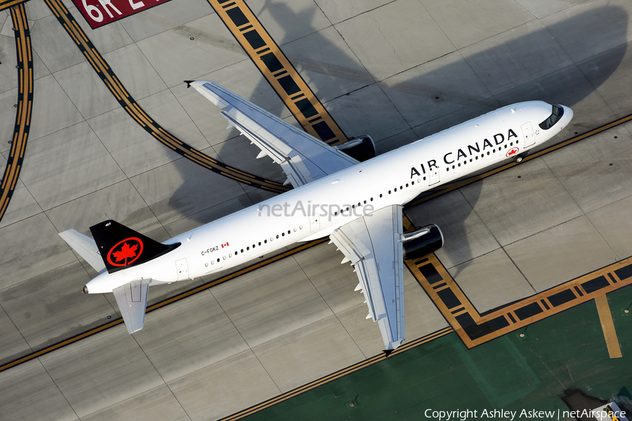 Air Canada Airbus A321-211 (C-FGKZ) | Photo 215411
