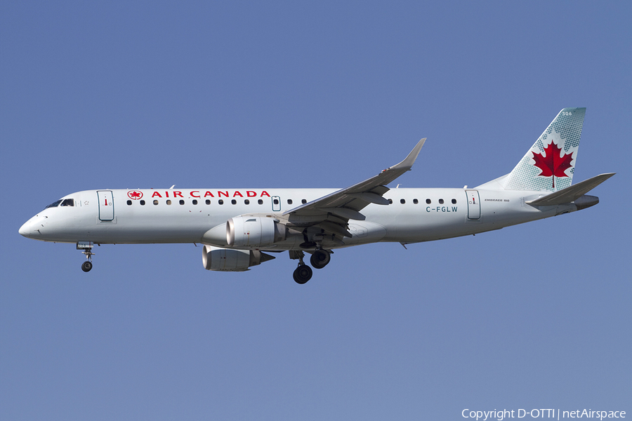 Air Canada Embraer ERJ-190AR (ERJ-190-100IGW) (C-FGLW) | Photo 336893