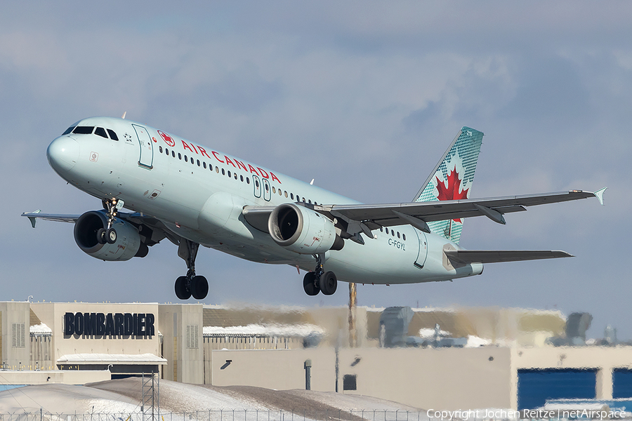 Air Canada Airbus A320-211 (C-FGYL) | Photo 225935