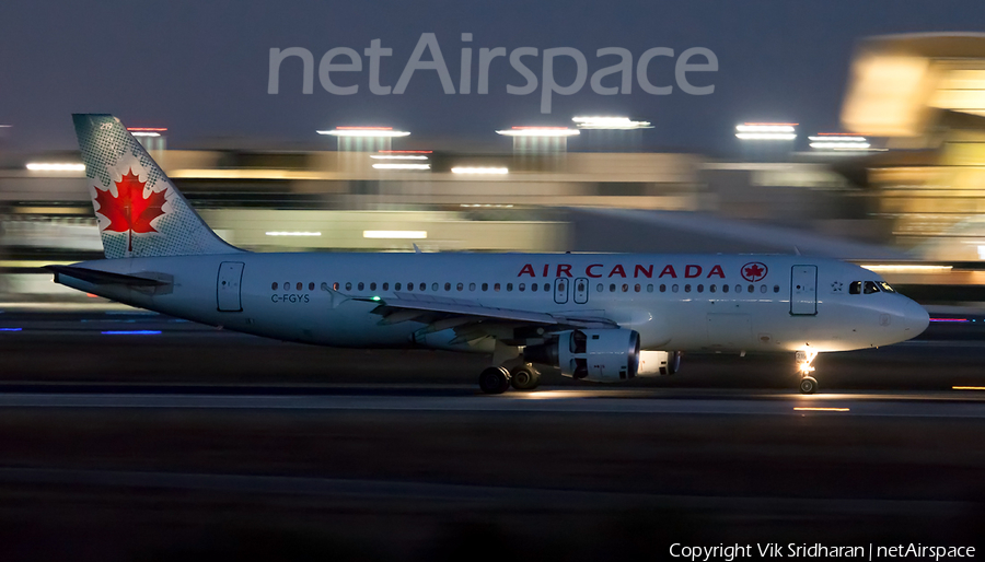 Air Canada Airbus A320-211 (C-FGYS) | Photo 114012