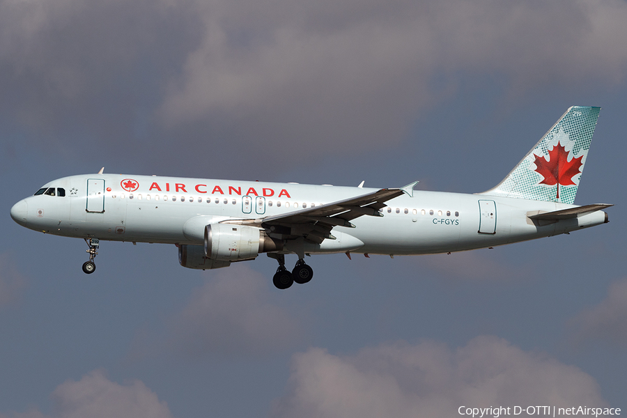Air Canada Airbus A320-211 (C-FGYS) | Photo 143967