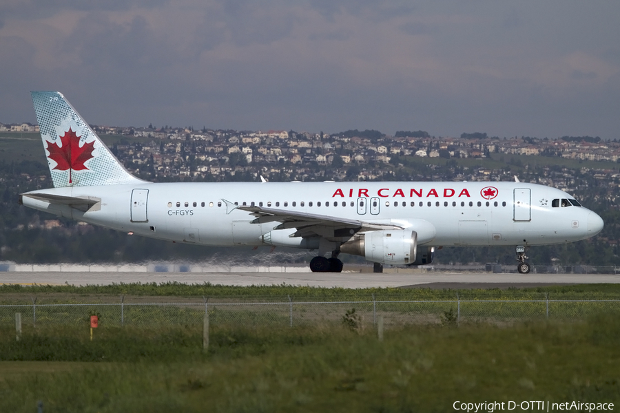 Air Canada Airbus A320-211 (C-FGYS) | Photo 444710
