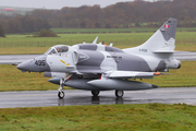 Discovery Air Defence Services Douglas A-4N Skyhawk (C-FGZE) at  Glasgow - Prestwick, United Kingdom