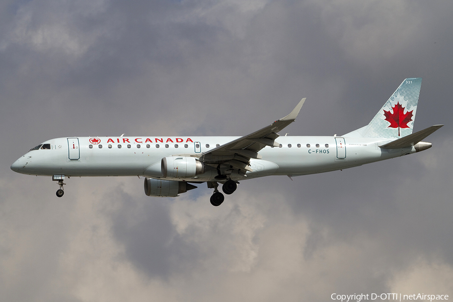 Air Canada Embraer ERJ-190AR (ERJ-190-100IGW) (C-FHOS) | Photo 339344
