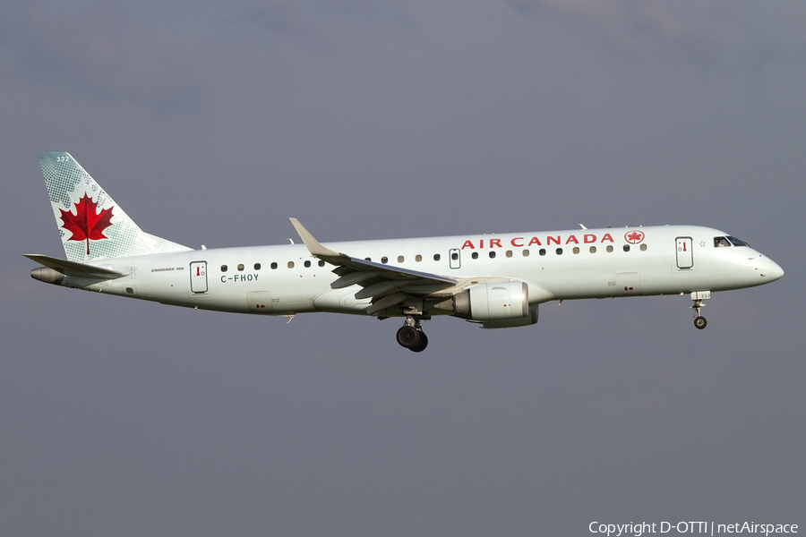 Air Canada Embraer ERJ-190AR (ERJ-190-100IGW) (C-FHOY) | Photo 442281