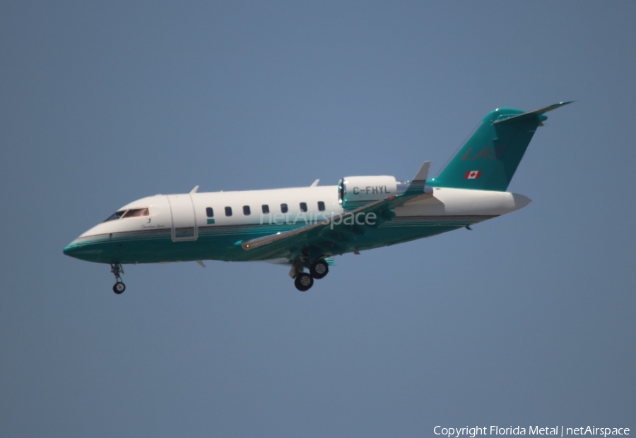 London Air Services Bombardier CL-600-2B16 Challenger 604 (C-FHYL) | Photo 309384