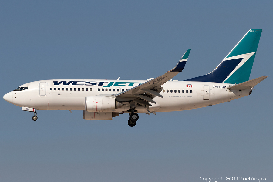 WestJet Boeing 737-7CT (C-FIBW) | Photo 201748