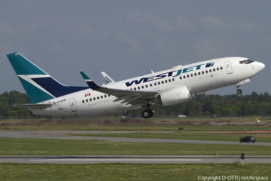 WestJet Boeing 737-7CT (C-FIBW) | Photo 442802