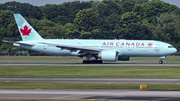 Air Canada Boeing 777-233(LR) (C-FIUA) at  Singapore - Changi, Singapore