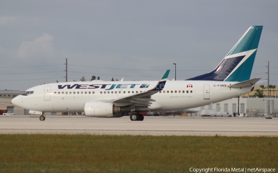WestJet Boeing 737-76N (C-FIWS) | Photo 558393