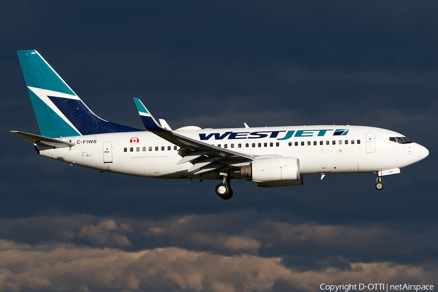 WestJet Boeing 737-76N (C-FIWS) | Photo 176531