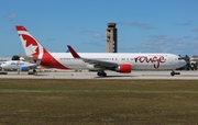 Air Canada Rouge Boeing 767-33A(ER) (C-FIYE) at  Ft. Lauderdale - International, United States