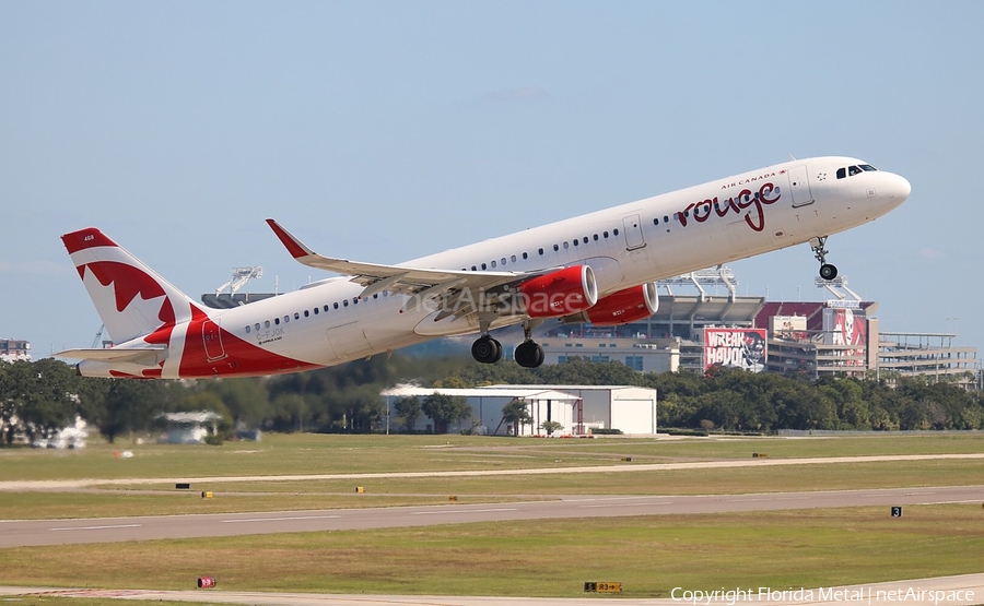 Air Canada Rouge Airbus A321-211 (C-FJOK) | Photo 299827