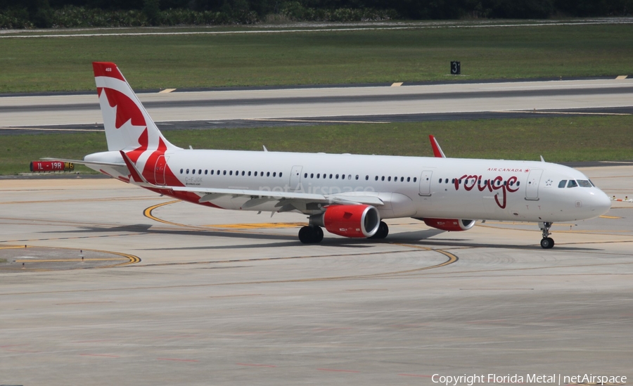 Air Canada Rouge Airbus A321-211 (C-FJOK) | Photo 336735