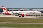 Air Canada Rouge Airbus A321-211 (C-FJOK) at  Tampa - International, United States