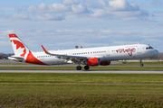 Air Canada Rouge Airbus A321-211 (C-FJOU) at  Montreal - Pierre Elliott Trudeau International (Dorval), Canada