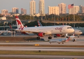 Air Canada Rouge Airbus A321-211 (C-FJQH) at  Miami - International, United States