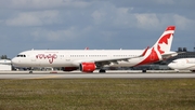 Air Canada Rouge Airbus A321-211 (C-FJQH) at  Miami - International, United States