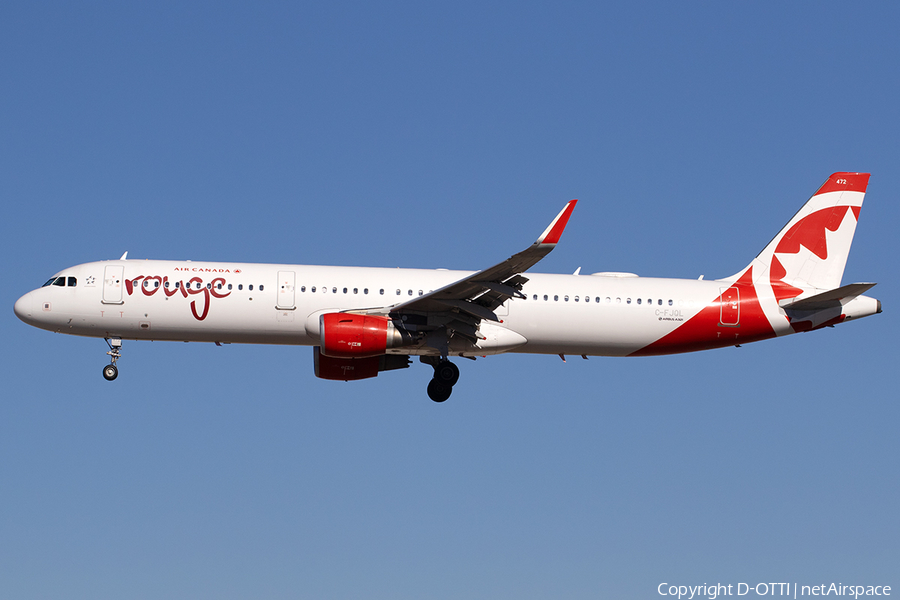 Air Canada Rouge Airbus A321-211 (C-FJQL) | Photo 555893