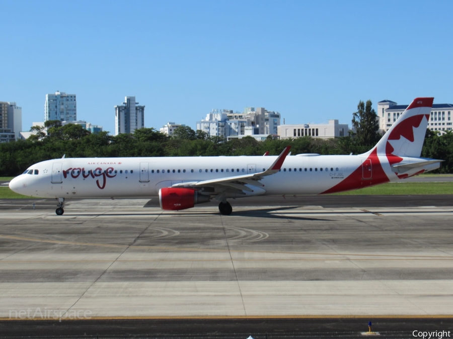 Air Canada Rouge Airbus A321-211 (C-FJQL) | Photo 670257