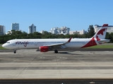 Air Canada Rouge Airbus A321-211 (C-FJQL) at  San Juan - Luis Munoz Marin International, Puerto Rico