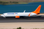 SmartWings Boeing 737-8DC (C-FJVE) at  Corfu - International, Greece