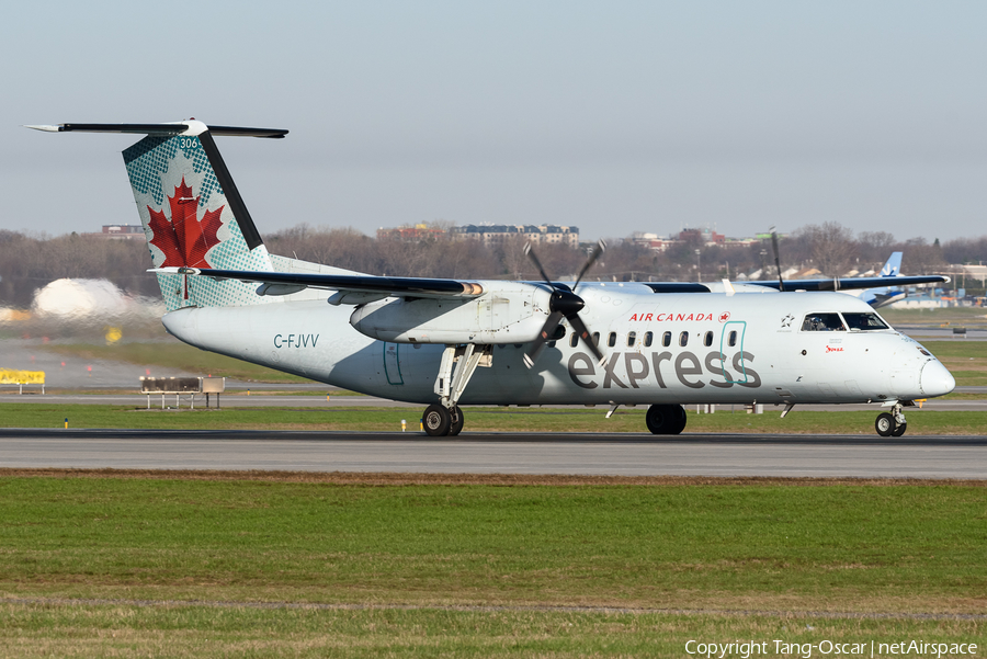 Air Canada Express (Jazz) de Havilland Canada DHC-8-311 (C-FJVV) | Photo 441742