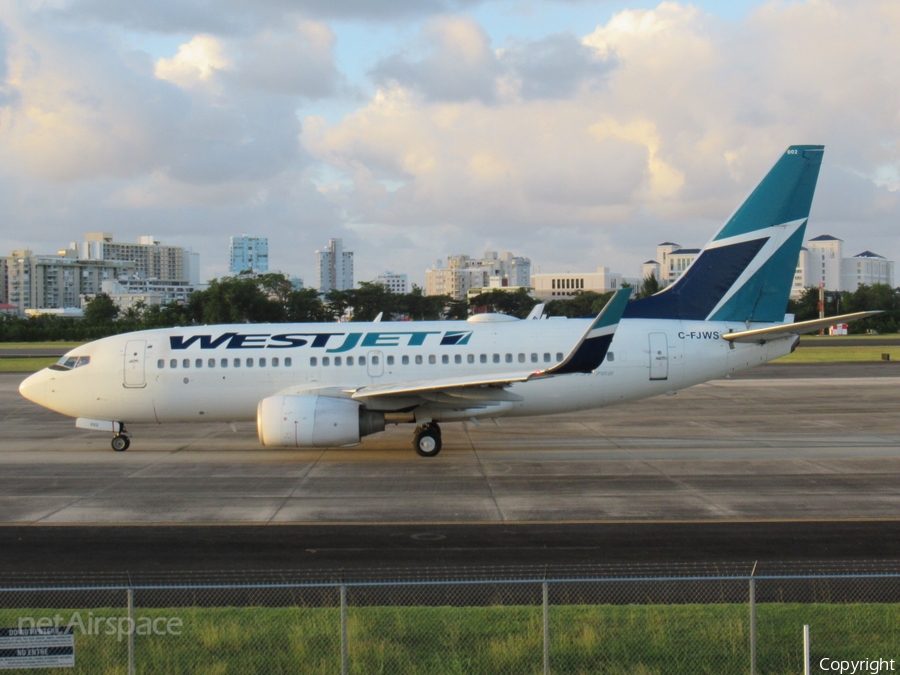 WestJet Boeing 737-76N (C-FJWS) | Photo 286787