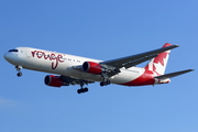 Air Canada Rouge Boeing 767-3Q8(ER) (C-FJZK) at  Barcelona - El Prat, Spain