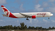Air Canada Rouge Boeing 767-3Q8(ER) (C-FJZK) at  Ft. Lauderdale - International, United States