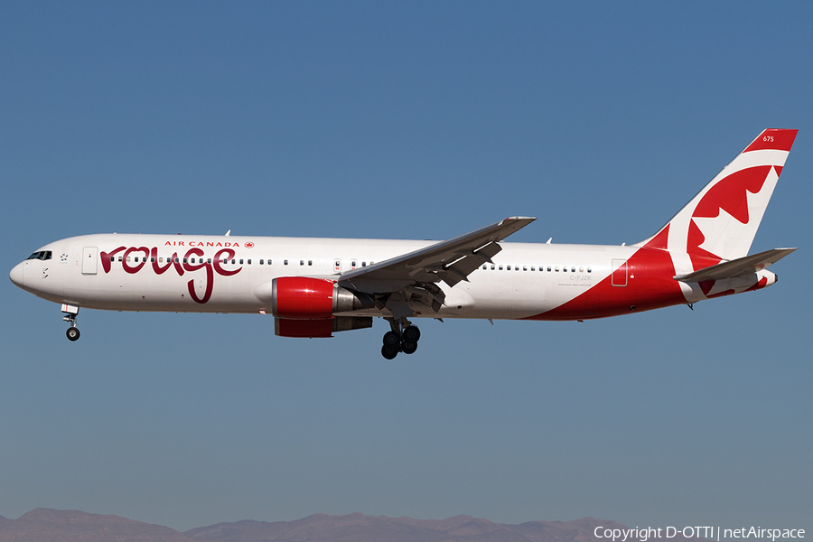 Air Canada Rouge Boeing 767-3Q8(ER) (C-FJZK) | Photo 136271