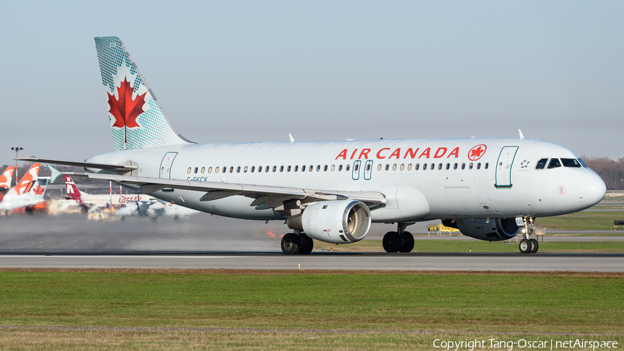 Air Canada Airbus A320-211 (C-FKCK) | Photo 448224