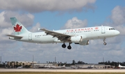 Air Canada Airbus A320-211 (C-FKCR) at  Miami - International, United States