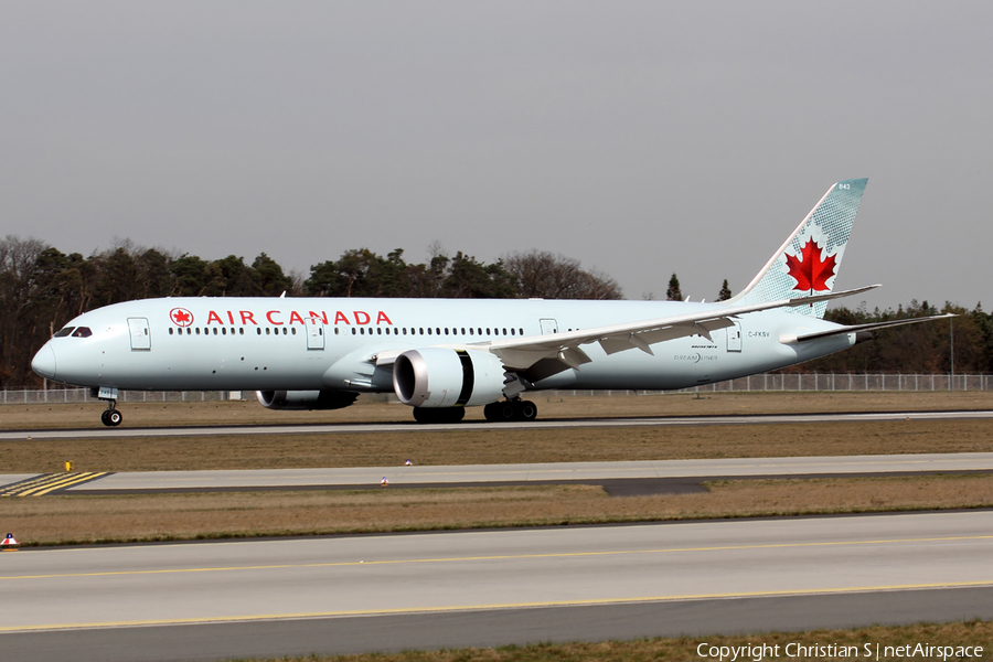 Air Canada Boeing 787-9 Dreamliner (C-FKSV) | Photo 153531