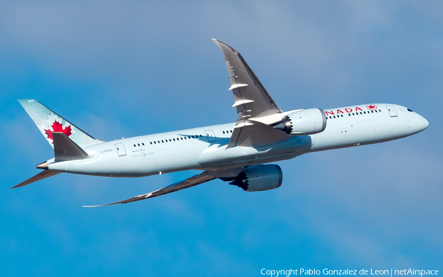 Air Canada Boeing 787-9 Dreamliner (C-FKSV) | Photo 352562