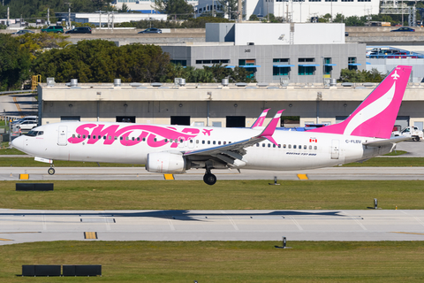 Swoop Boeing 737-8CT (C-FLBV) at  Ft. Lauderdale - International, United States