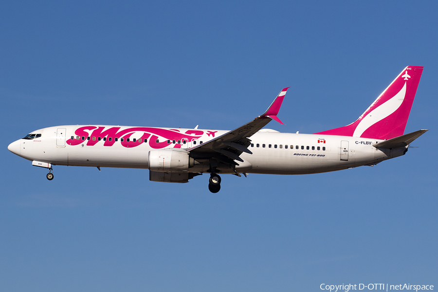 Swoop Boeing 737-8CT (C-FLBV) | Photo 547528