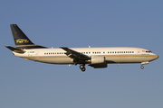 Flair Airlines Boeing 737-408 (C-FLDX) at  Calgary - International, Canada