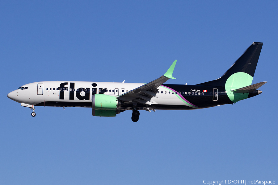 Flair Airlines Boeing 737-8 MAX (C-FLDX) | Photo 540679