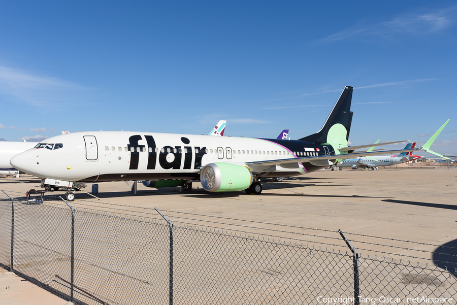 Flair Airlines Boeing 737-8 MAX (C-FLKO) | Photo 541376