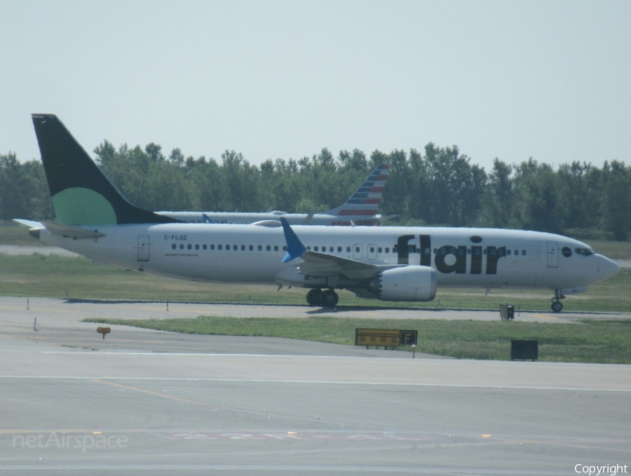 Flair Airlines Boeing 737-8 MAX (C-FLQZ) | Photo 582118