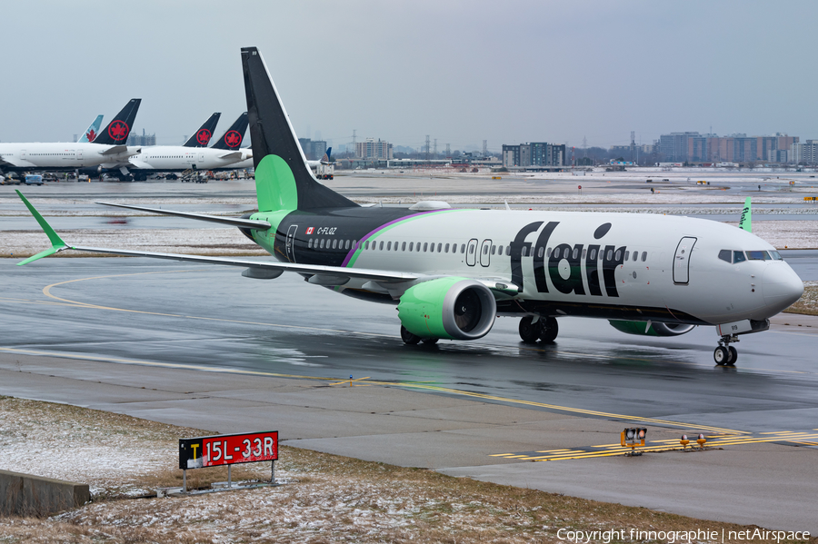 Flair Airlines Boeing 737-8 MAX (C-FLQZ) | Photo 616720